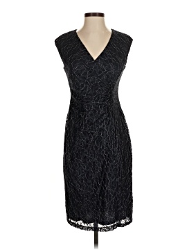 black midi short sleeve dress Black Puff Short Sleeve Wrap Midi Dress *FINAL SALE* main image 1