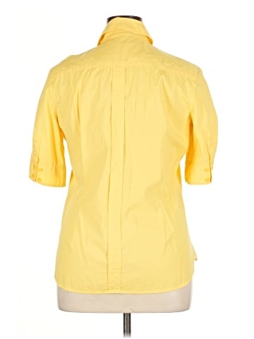 Moda International 3/4 Sleeve Button-Down Shirt (view 2)