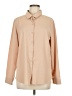 Assorted Brands Solid Tan Long Sleeve Blouse Size M - photo 1