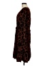 Next 100% Viscose Animal Print Brown Casual Dress Size 8 - photo 5