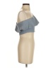 Privacy Please Gray Sleeveless Top Size XS - photo 4