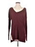 Open Edit 100% Cotton Burgundy Pullover Sweater Size S - photo 1