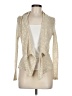 ISSI 100% Polyester Ivory Cardigan Size M - photo 1