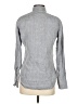 Claridge's 100% Linen Chevron-herringbone Gray Long Sleeve Button-Down Shirt Size S - photo 2