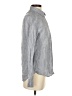 Claridge's 100% Linen Chevron-herringbone Gray Long Sleeve Button-Down Shirt Size S - photo 4