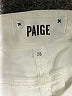 Paige Metallic Ivory Jeans Size 28 waist - photo 6