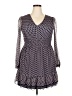 Max Studio Polka Dots Blue Casual Dress Size S (estimated) - photo 1