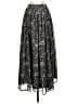 Walter Baker Paisley Black Formal Skirt Size 0 - photo 1