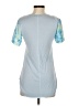 Nanette Lepore 100% Silk Blue Short Sleeve Top Size XS - photo 2