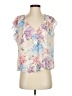 Express 100% Polyester Ivory Sleeveless Blouse Size S - photo 1