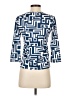 Melly M Blue 3/4 Sleeve Blouse Size XS - photo 2