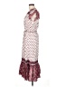 Veronica Beard Paisley Burgundy Casual Dress Size M - photo 5