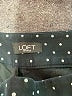 Ann Taylor LOFT Polka Dots Black Casual Pants Size 0 - photo 7