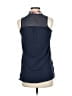 Next Blue Sleeveless Button-Down Shirt Size 6 - photo 2