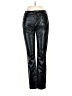 FRAME Metallic Black Faux Leather Pants Size 24 waist - photo 1
