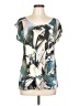 Assorted Brands Floral Silver Short Sleeve T-Shirt Size EU 42 / US 12 - photo 1