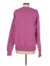 Leggiadro 100% Cotton Solid Pink Pullover Sweater Size XL - photo 2