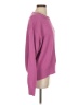 Leggiadro 100% Cotton Solid Pink Pullover Sweater Size XL - photo 4