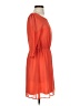 Everly 100% Polyester Solid Orange Cocktail Dress Size S - photo 4
