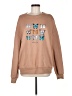 Shein 100% Polyester Graphic Tan Sweatshirt Size 6 - photo 1