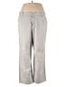 Intro Solid Gray Casual Pants Size 18W - photo 1