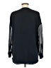 Vince. 100% Polyester Black Long Sleeve Blouse Size M - photo 2