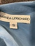 Amanda Uprichard Blue 3/4 Sleeve Blouse Size S - photo 6