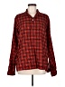 Viyella Plaid Red Long Sleeve Button-Down Shirt Size Med - Lg - photo 1
