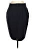 Express Solid Black Formal Skirt Size 4 - photo 2
