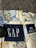 Gap 100% Cotton Silver Short Sleeve Blouse Size XS - photo 7