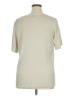 JM Collection Metallic Silver Short Sleeve Top Size 0X - photo 2