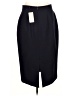 L.K. Bennett Solid Black Formal Skirt Size 12 - photo 2