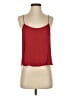 Assorted Brands 100% Rayon Red Sleeveless Top Size 2 - photo 1