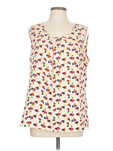 Anne Klein Sleeveless Blouse (view 1)