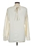 Ann Taylor 100% Polyester Ivory Long Sleeve Blouse Size M - photo 2