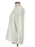 Ann Taylor 100% Polyester Ivory Long Sleeve Blouse Size M - photo 5