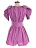Express 100% Polyester Solid Purple Romper Size 4 - photo 2