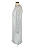 Reiss 100% Polyester Blue Silver Casual Dress Size 0 - photo 5