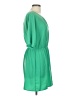 Glam 100% Polyester Green Short Sleeve Blouse Size L - photo 4