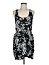 Eliot 100% Rayon Print Black Cocktail Dress Size M - photo 1