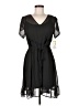 Bongo 100% Polyester Black Casual Dress Size 7 - photo 1