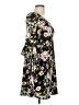 SJS Floral Black Casual Dress Size M - photo 4