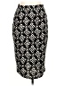 Color Thread Graphic Black Casual Skirt Size L - photo 1