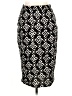 Color Thread Graphic Black Casual Skirt Size L - photo 2