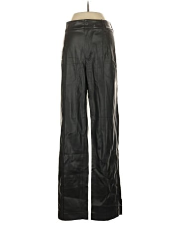 Zara Faux Leather Pants (view 1)