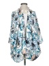 Everly 100% Polyester Blue Kimono Size S - photo 1