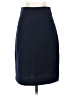 Theory 100% Wool Solid Blue Casual Skirt Size 4 - photo 1