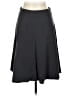 Covington Solid Black Gray Formal Skirt Size 10 - photo 2