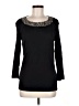 AK Anne Klein Black Pullover Sweater Size M - photo 1