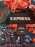 Express 100% Polyester Paisley Blue Casual Skirt Size XXS - photo 4